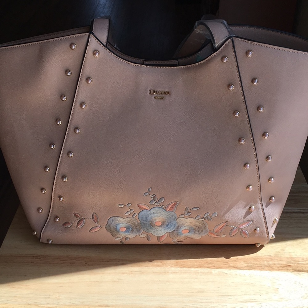 NWT Large Pink Dune Satchel